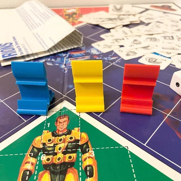 Vintage 1986  Centurions Power Xtreme Board Game Parker Brothers Missing 1 Mover - Picture 9 of 16